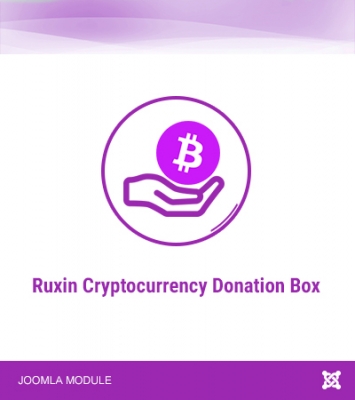 Ruxin Cryptocurrency Donation Box